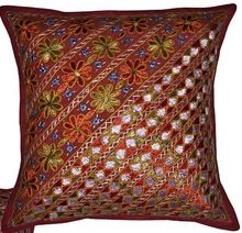 Traditional Embroidery USA Pillow Cushion Covers