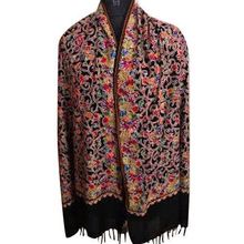 viscose solid color pashmina shawl
