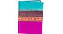 Two Color Silk Journals