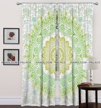 Ombre Mandala Window Curtain