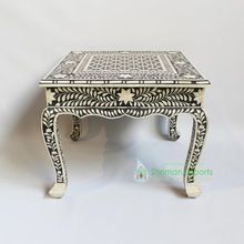 Bone Inlay Coffee Table / Side Table Luxury Mother of Pearls