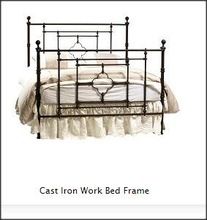 Cast Iron Work Bed Frame