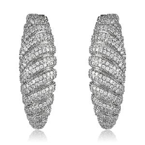 ELITE SILVER HOOP EARRINGS