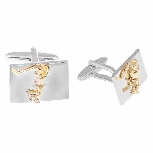 IMPERIAL GOLD CUFFLINKS