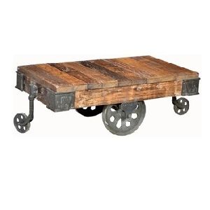 Industrial Trolly Coffee Table