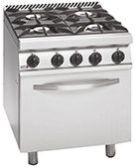 Four Burner Gas Range with Oven