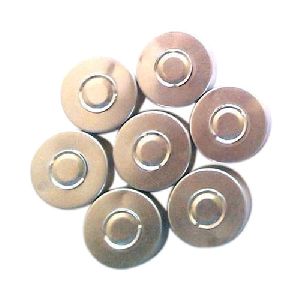 20 mm Aluminium Plain Silver Tear Off Seals