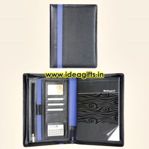 PU leatherette File Portfolio Folders