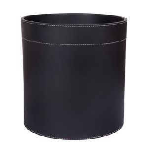 Leather paper waste bathroom dustbin