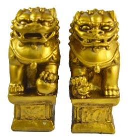 Classic Gold Chan Chu Three Legged Feng Shui Money Frog Toad Statue