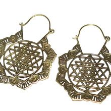 Indian look Brass Earrings