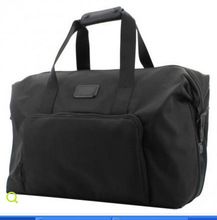 New type portable genuine canvas leather messenger shoulder travel bag