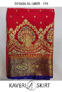 Kaveri Skirt Nylon Silk Saree