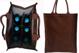 Jute Bottle Bag