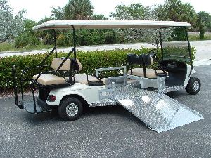 customized golf cart
