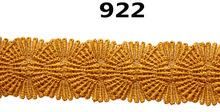 Gold Kasab Zari Embroidery Water Soluble Chemical Fabric Schiffli GPO Lace Trims