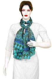 Designer Printed Silk Scarfs Light Weighted Women Fashion Neck Scarves