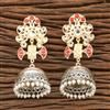Indo Western Jhumkis With 2 Tone Plating