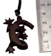 Genuine Wood Tribal Pendant