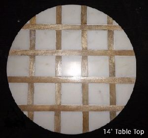 Marble Wood Table Top