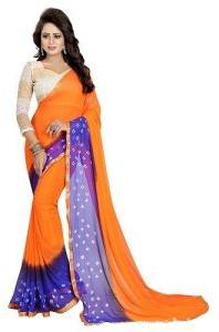 Bandhani Chiffon Saree