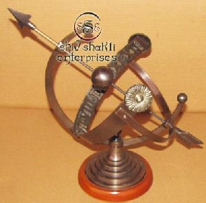 Brass Armillary Globe