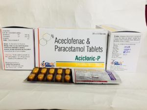 Aceclofenac Paracetamol Tablets