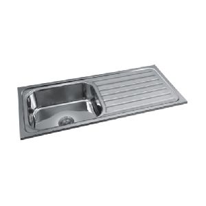 Single Bowl With Drain Board Sink