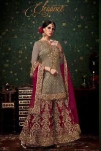 MEHANDI DESIGNER sharara SUITS