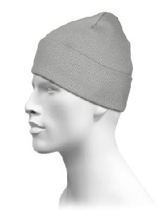 Plain woolen cap