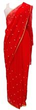 Embroidered Chiffon Saree