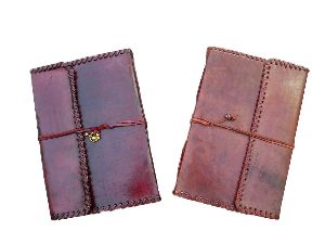 Handmade Genuine New Simple Side Stitching Bound Journal Notebook