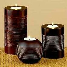 New Designed Wooden Candle Holder