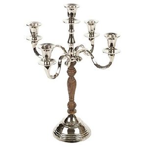 silver wedding candelabra