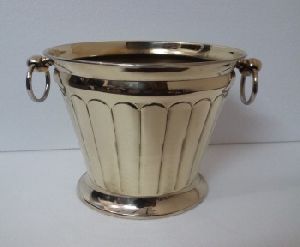 silver wine cooler