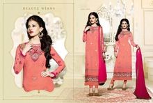 Designer party wear heavy anarkali suit