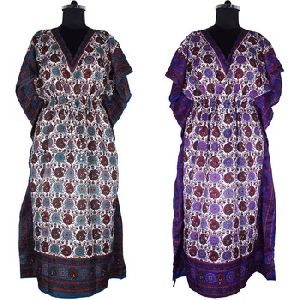 Silk Long Kaftan