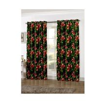 Digital Printed Cotton Living Room Curtains