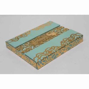 Acrylic Laser Cut Foil Print Wedding Invitation Box