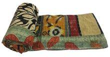 Embroidery Vintage Kantha Quilt