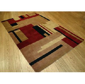 indian hand tufted wool carpet
