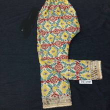 Cotton patiala phulkari pant