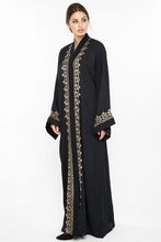 lace work abaya