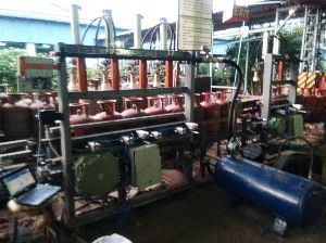 Gas Cylinder Purging Machine