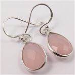 PINK CHALCEDONY Gemstones Earring