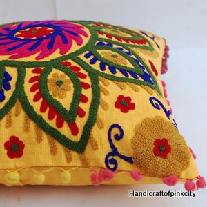 Pillow Cases Embroidered Cushion Cover