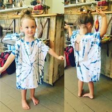 Bali Beach Hit Designer Tie Dye Kids Kaftan