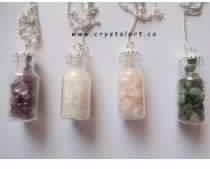 ATTRACT LOVE STONE BOTTLE CHAKRA CHAIN