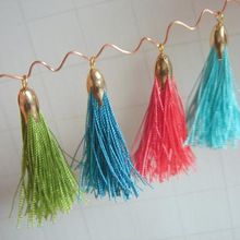 Handmade Silk Thread Tassel for Jewelry Making