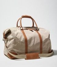 Waxed Canvas Travel Bag